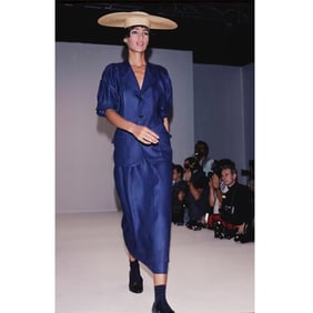 COMME DES GARÇONS LINEN LEISURE SUIT, JAPAN, S/S 1989