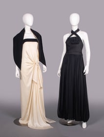 TWO YSL EVENING GOWNS, PARIS, 2000-2010