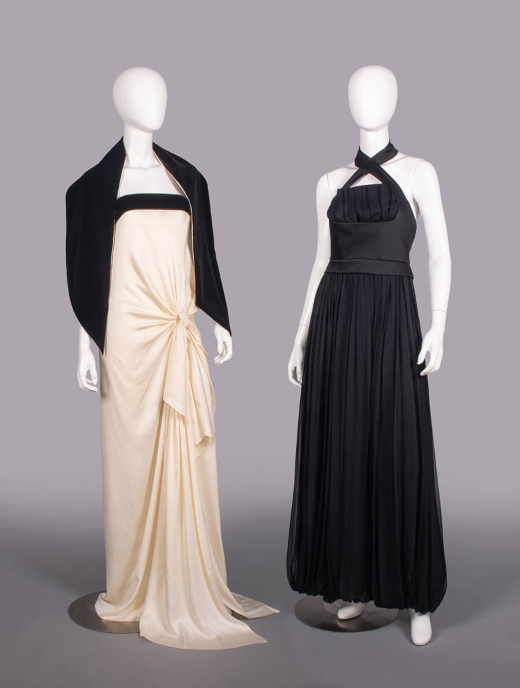 TWO YSL EVENING GOWNS, PARIS, 2000-2010 (1 of 10)