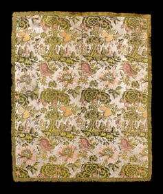 BROCADED WALL HANGING, ITALY, 1740s