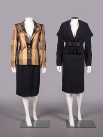 TWO VALENTINO SKIRT SUITS, 1990-2000s
