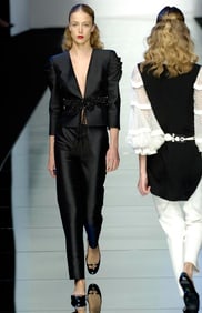 VALENTINO BEADED SILK SHANTUNG ENSEMBLE, ITALY, S/S 2006