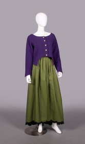 GEOFFREY BEENE ARCHIVAL EVENING GOWN & JACKET, USA, A/W 1989