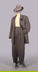 PINSTRIPED ZOOT SUIT, USA, 1940-1945