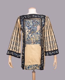 MANDARIN SKIRT TUNIC, ORIGINALLY LATE 19TH C