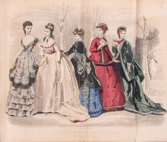 HARPER'S & PETERSON'S MAGAZINES, USA, 1860 & 1869