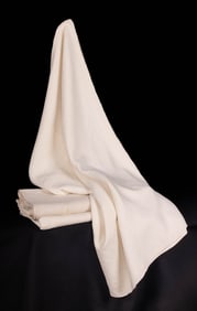 THREE HOMESPUN BEDSHEETS, NEW YORK, USA, EARLY 18TH-EARLY 19TH C