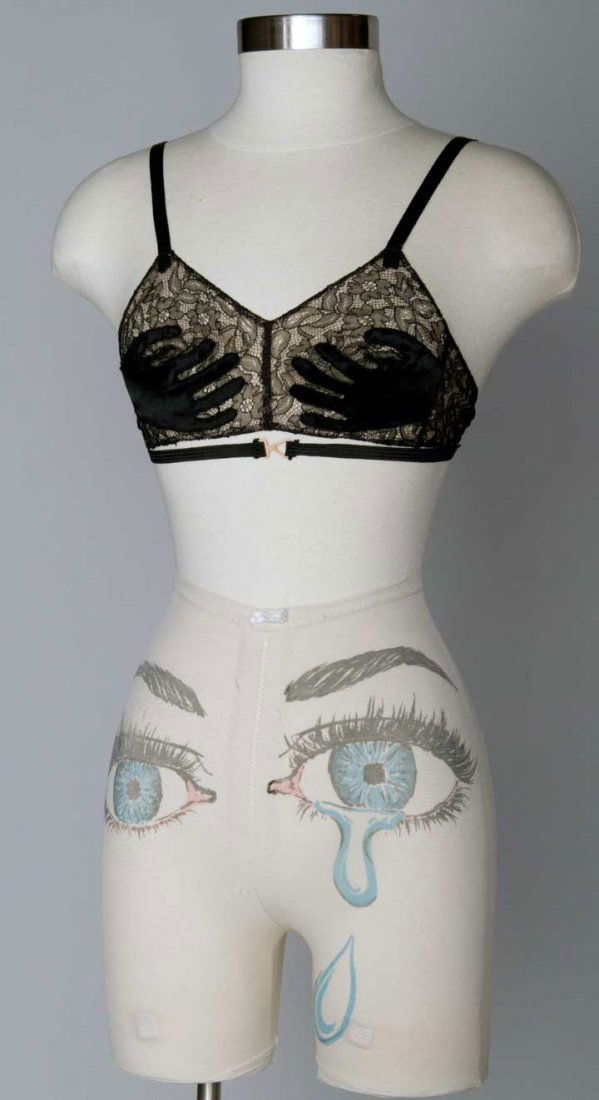 NOVELTY BRA & GIRDLE, 1950s Apr 17, 2013 Augusta Auctions in NY