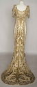 GOLD BEADED BALL GOWN, c. 1908 - 3