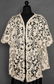 BATTENBURG WHITE LACE JACKET, c. 1905