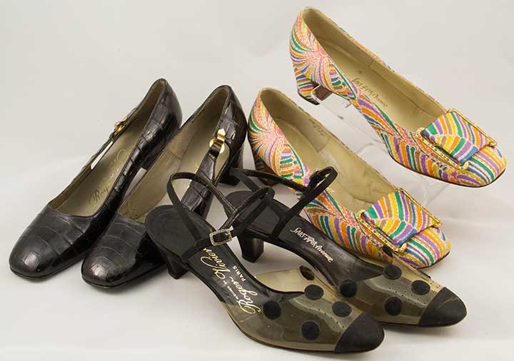 THREE PAIR ROGER VIVIER PUMPS, 1960s (1 of 3)
