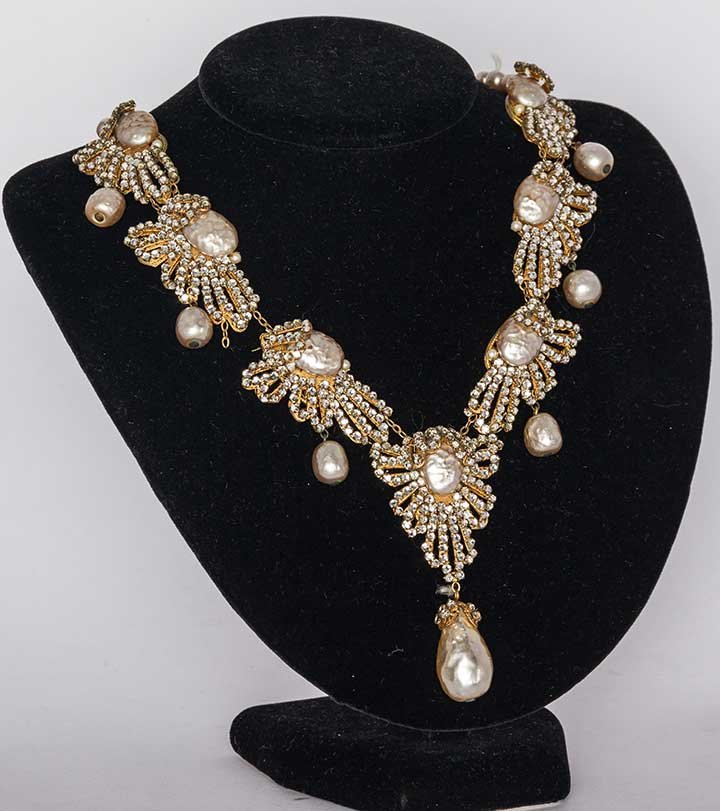 MIRIAM HASKELL NECKLACE, 1940s (1 of 4)