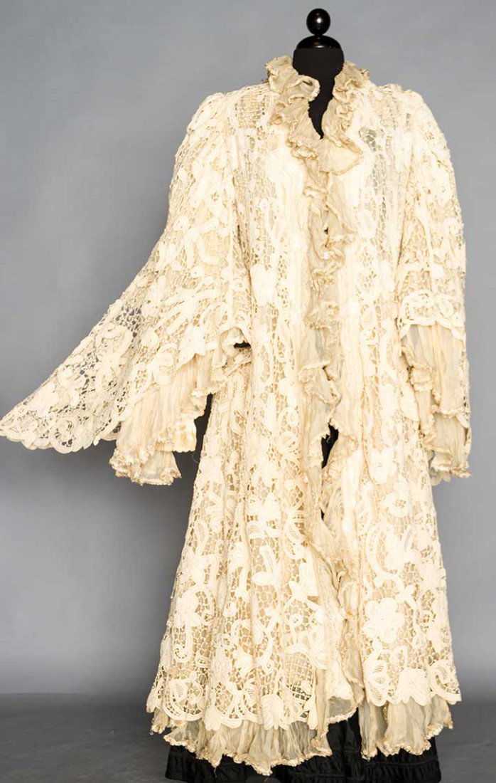 BATTENBURG LACE COAT, c. 1906 (1 of 6)