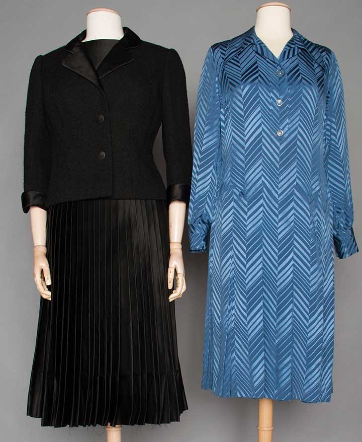 DIOR COUTURE, 1973 & TRAINA NORELL, 1950s DRESSES (1 of 10)