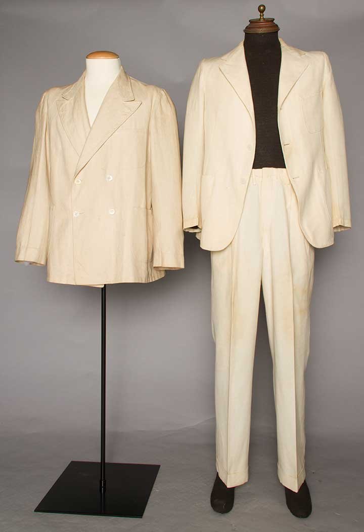 MAN'S EGYPTIAN SUIT & 1 PALM BEACH JACKET, 1940s (1 of 9)