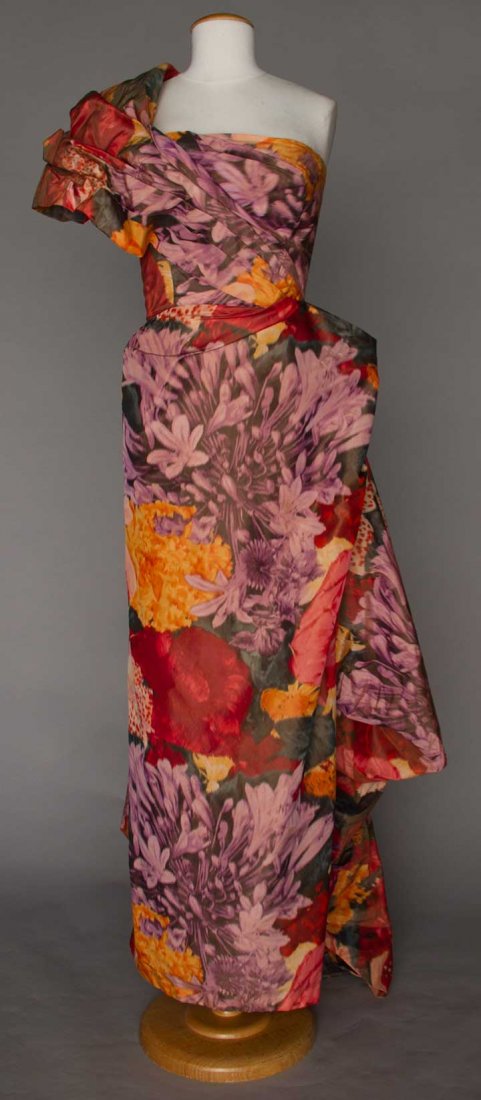 DAVID PEQUEGNAT SILK CHINE BALL GOWN, CANADA (1 of 8)