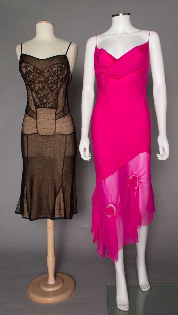 TWO GALLIANO FOR DIOR EVENING DRESSES, 2000 (1 of 7)