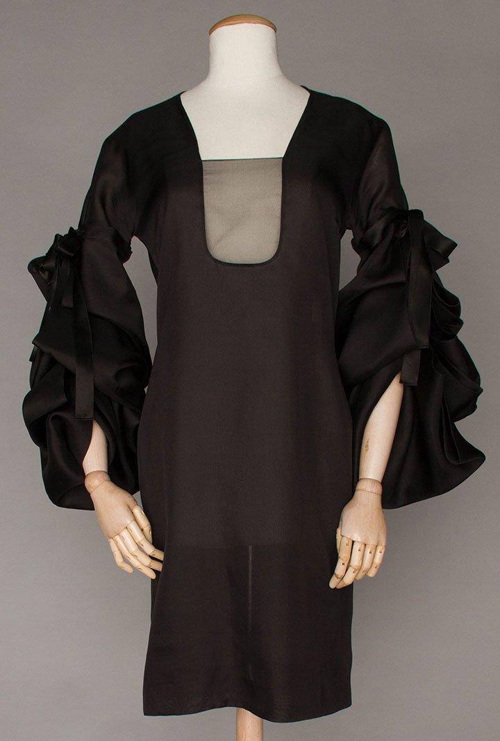 TOM FORD for YSL SILK EVENING DRESS, WINTER 2002 (1 of 5)