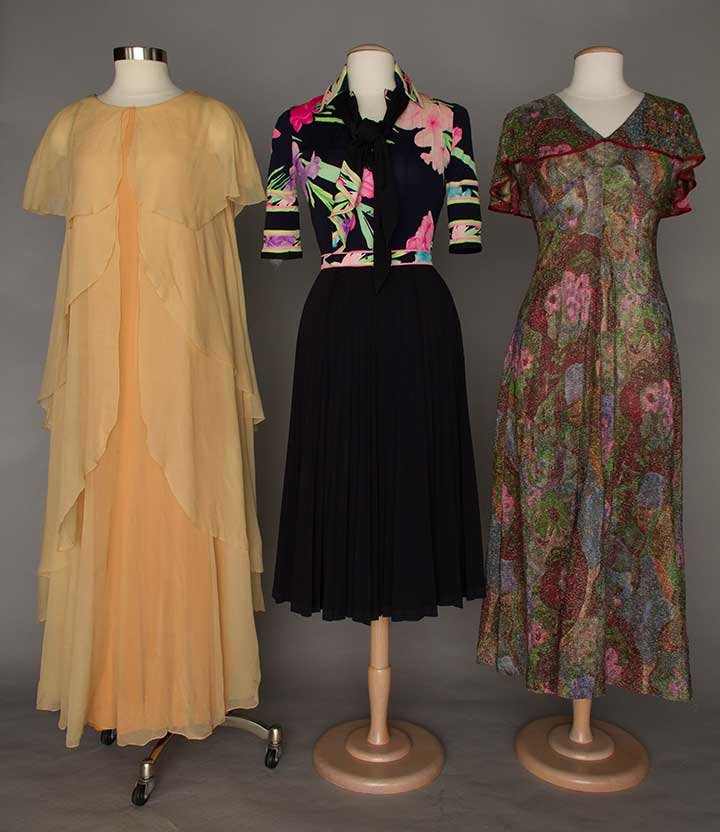 THREE MAXI DRESSES, 1970s (1 of 8)