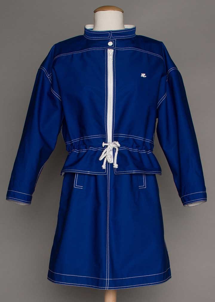 COURREGES DAY DRESS & JACKET SET, 1975-1980s (1 of 9)