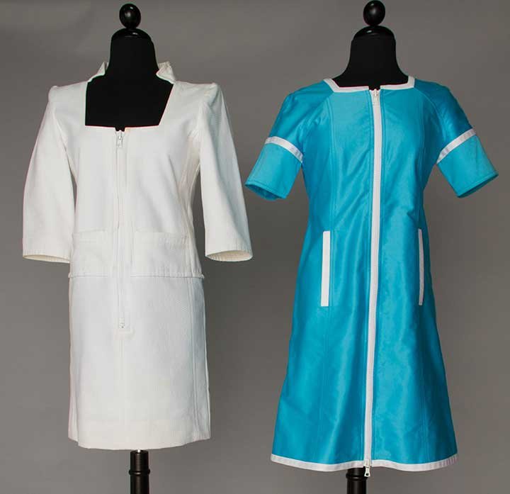 TWO COURREGES SHORT SUMMER DRESSES (1 of 7)