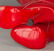 LOUBOUTIN TALL RED LEATHER BOOTS, UNWORN - 4