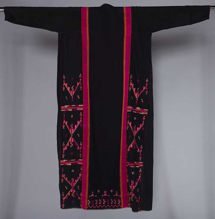 EMBROIDERED COTTON CAFTAN, MIDDLE EAST (1 of 4)