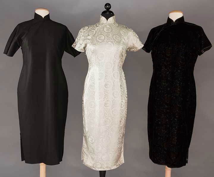 THREE CHEONGSAMS, CHINA, 1930-1950 (1 of 7)