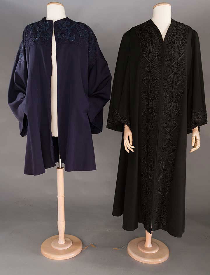 TWO EMBELLISHED COATS, 1920-1940 (1 of 9)