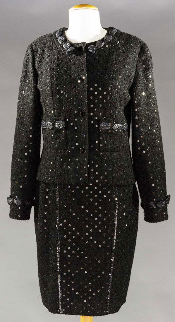 CHANEL SEQUIN EVENING SUIT, A-W 1983-1984 (1 of 7)