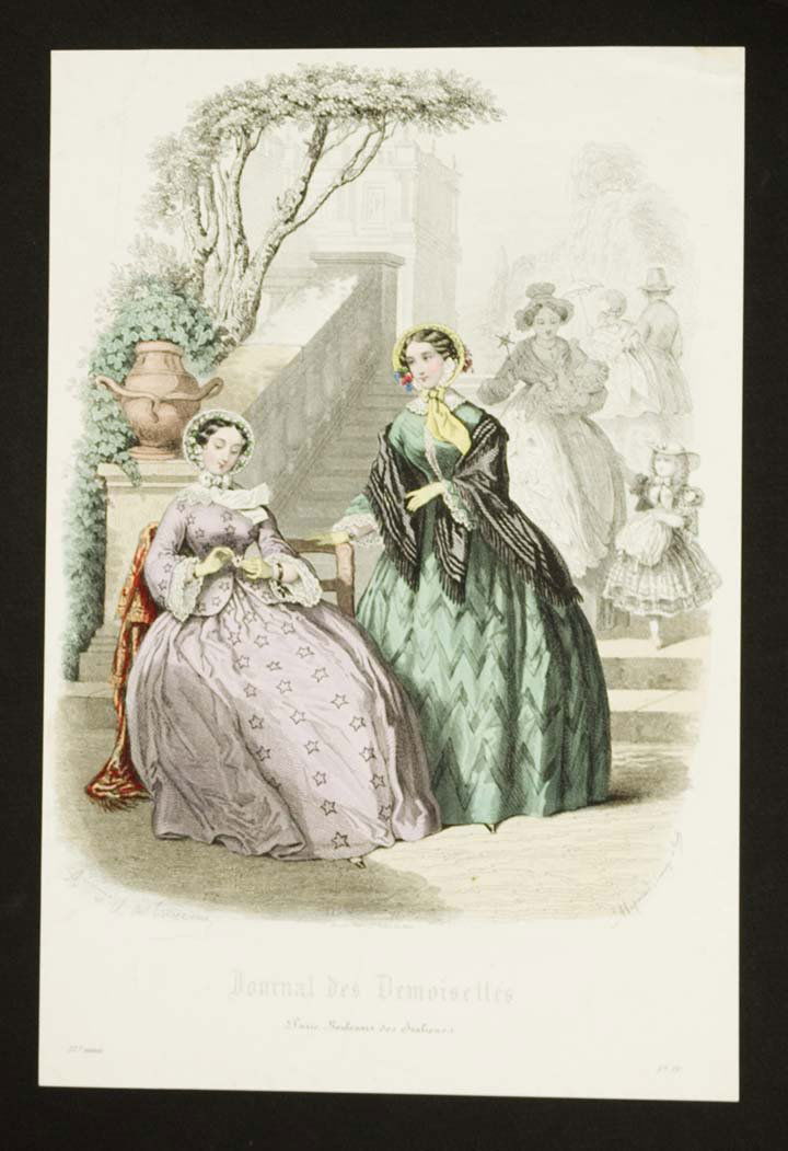 TWENTY FASHION PLATES, PARIS, 1850s (1 of 4)
