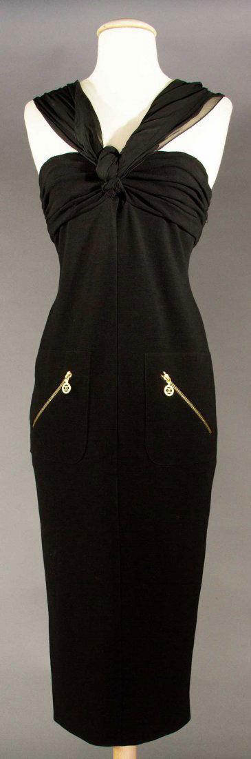 CHANEL EVENING DRESS, LATE 20TH C (1 of 5)