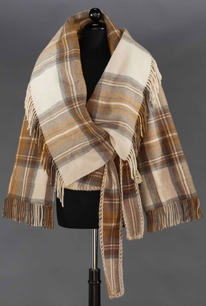 ALEXANDER McQUEEN WOOL PLAID JACKET, A-W 2005 (1 of 6)