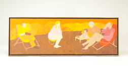 633: March Avery; Afternoon in Italy; 1971-1972; oil on