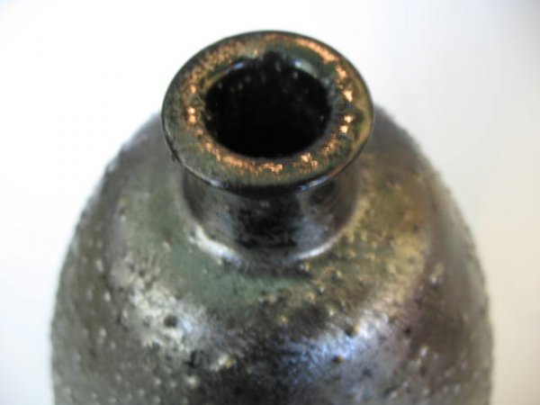 NATZLER Large gourd-shaped vase covered in volcani - 4