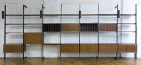 939: GEORGE NELSON / HERMAN MILLER CSS unit in rosewood