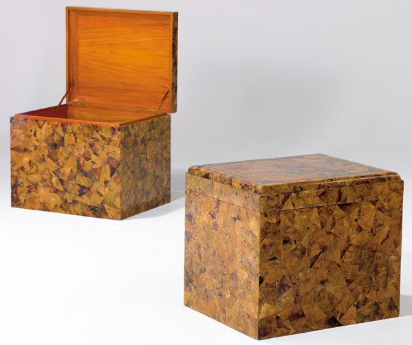KARL SPRINGER Pair of hinged boxes - 2