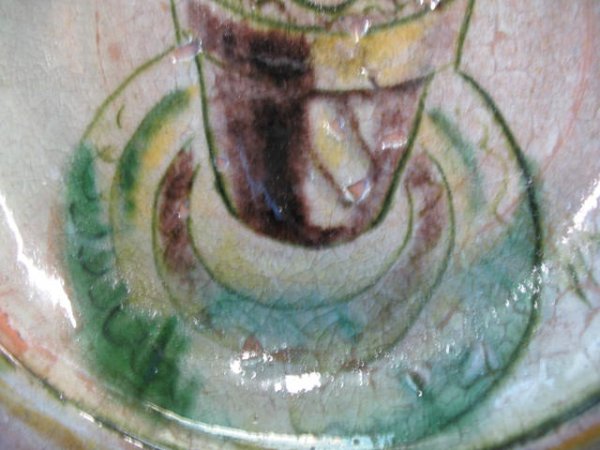 HENRY VARNUM POOR Two faience plates - 3