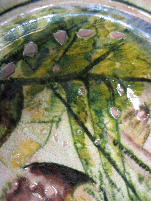 HENRY VARNUM POOR Two faience plates - 7