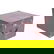 315: Rare Louis Vuitton small traveling trunk. Wear to