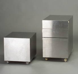 743: Two cabinets attributed to Maria Pergay: