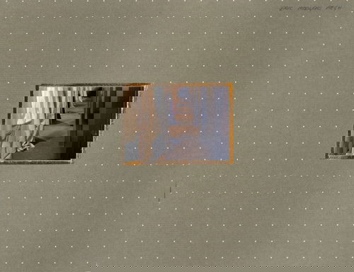 Michael Graves (American b. 1934) Two identical po: Michael Graves (American b. 1934) Two identical posters for Sunar of a chair design with die-cut windows revealing details of the chair; along with unfinished curtain panel of casement fabric, Stamped