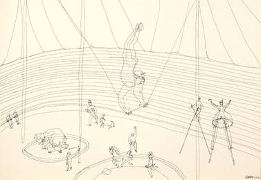 617: Alexander Calder, "Calder's Circus", 1964, portfol
