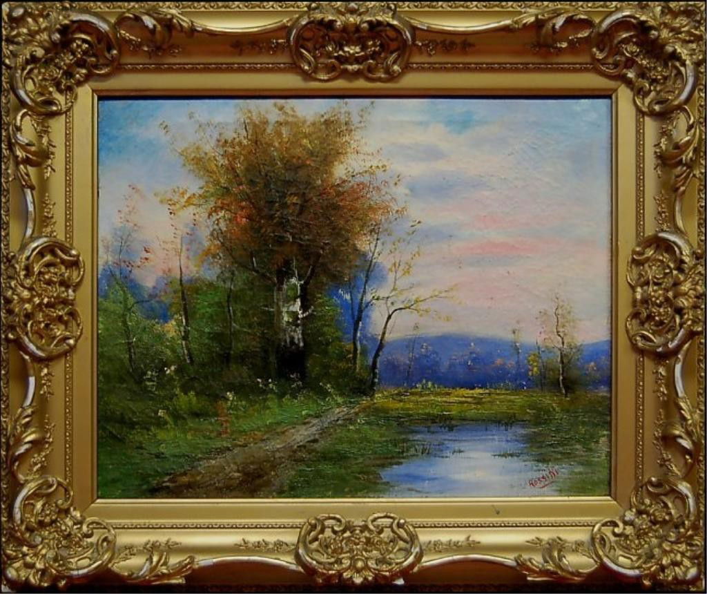 137 Rossini original oil painting