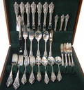 96: Wallace Grand Baroque Sterling Silver Service