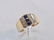 14kt Yellow Gold Ring Sapphires & Diamonds - 4