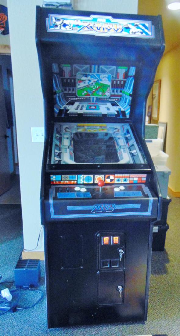 Xevious by Atari Coin Operated Arcade Machine