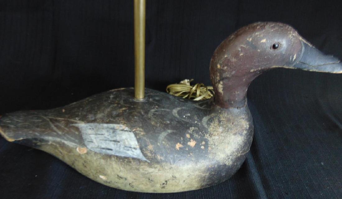 Pratt Factory Duck Decoy Lamp