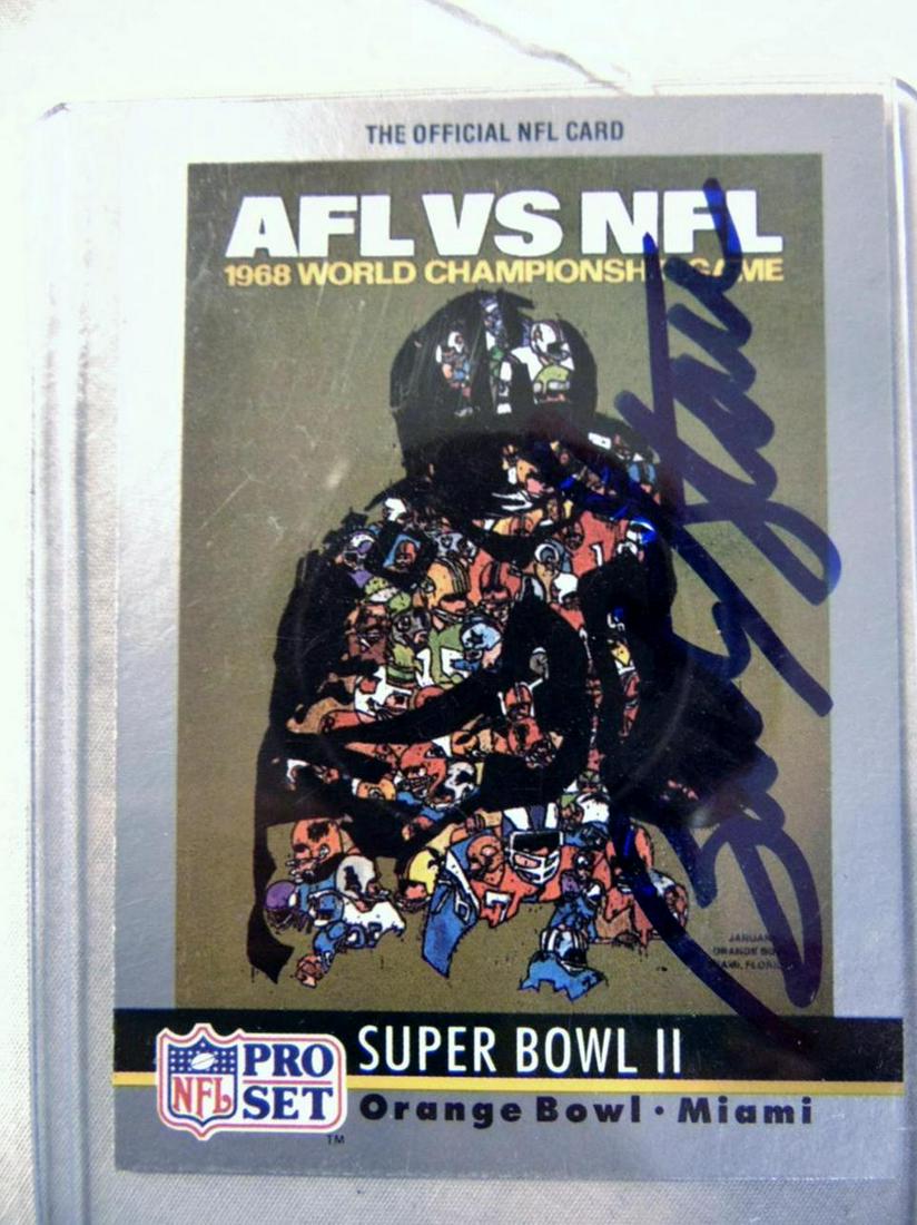 Lot of Hand Signed Packers Mixed Football Cards (1 of 5)