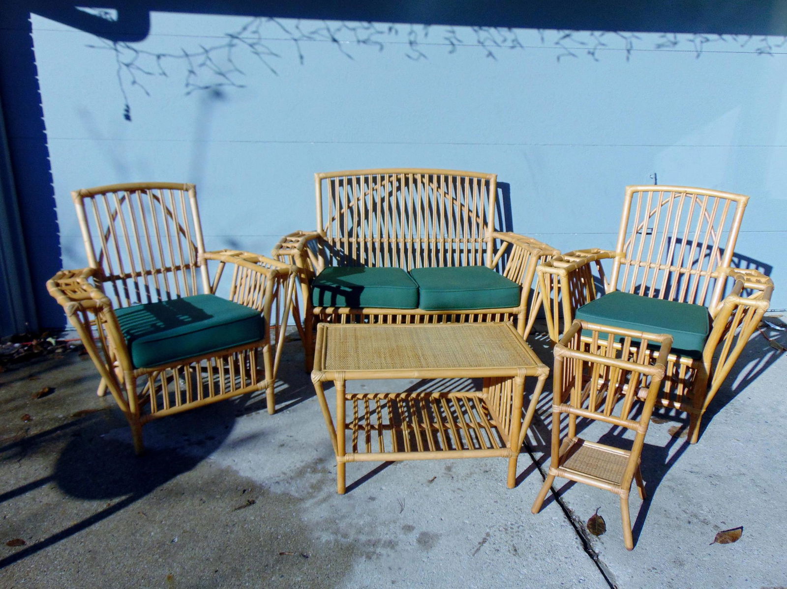 1930's/40's Bamboo Parlour Set (1 of 6)